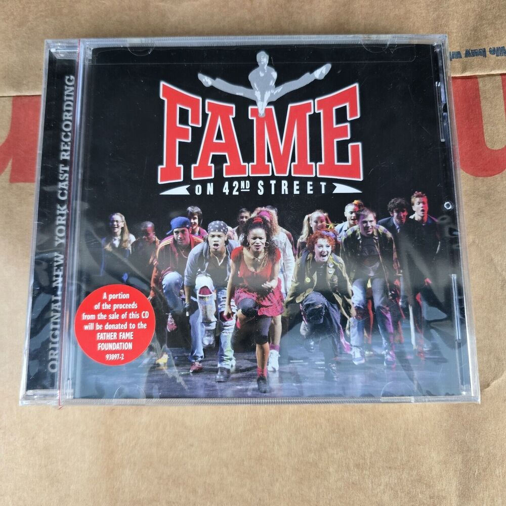 Fame on 42nd Street Original New York Cast Recording Factory Sealed CD45